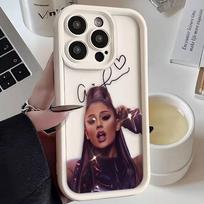 A-Ariana G-Grande Singer Phone Case For Xiaomi POCO X8 F8 F7 ULTRA F5 F4 F3 C40 M6 M7 X3 X4 GT X5 X6 X7 PRO DIY Shell Case Cover XiaomiPOCOC40 white