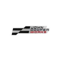 JOHN COOPER WORKS naujas ženklelis automobilio lipdukai BMW MINI JCW metalinis patobulinimas galinės bagažinės logotipas asmenybės kėbulo grotelių vardinė lentelė žymė ar2