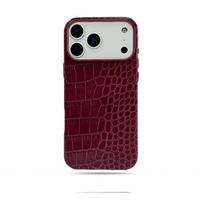 Prabangus natūralios odos viskas viename smūgiams atsparus dėklas su magnetiniu užsegimu IPhone 18 Pro Max 17 iPhone 18 Pro