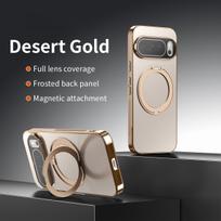 Prabangus 360° besisukantis magnetinis laikiklis telefono dėklas Google Pixel 10 Pro XL 9A 9 8 8A 7A, atsparus smūgiams stovas Magsafe dangteliui Google Pixel 10 Pro