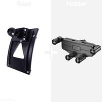For 2005-2013 Volkswagen VW Touran Car Phone Holder Wireless Charger Magsafe Holder Auto Clamping Strong Magnet Car Accessories Base and holder 1 black