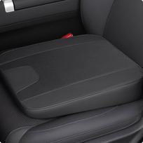 Car Seat Booster Cushion AntiSlip Wedge Black 6CM Black 6CM black