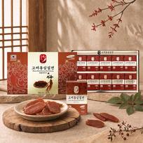 Hansamsu Goryeo Red Ginseng Slices Nutritional Snack Korean Fresh Ginseng Honey 10 pcs 1 pcs 200g