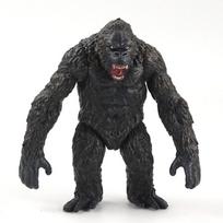 18cm 2 stilių filmo King Kong PVC veiksmo figūrėlė kolekcionuojamas modelis žaislai lėlės dovana vaikams A black