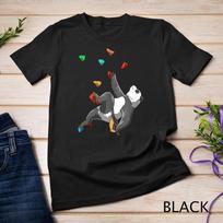 Panda - Bouldering and Rock Climbing Gift Unisex T-shirt M white