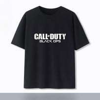 Call of Duty Black Ops 4 Marškinėliai Vyriški Vasariniai Mados Gatvės Trendas Trumpomis Rankovėmis Medvilniniai Patogūs Laisvi Vyriški ir Moteriški Drabužiai L black
