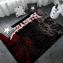 Sunkiojo Metalo Roko Muzikos Megadeth Durų Kilimėlis Plaunamas Neslystantis Svetainės Sofos Kėdžių Plotas Kilimėlis Virtuvės Tualeto Kilimas 40X120CM
