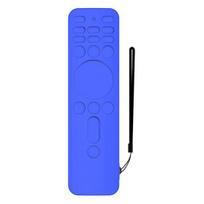 Remote Control Cover All-inclusive Soft Silicone TV Remote Controller Protective Case for VIZIO XRT260 TV Remote mėlyna