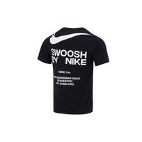 Nike Sportswear Didelis Swoosh Bėgimo Salės Medvilniniai Marškinėliai Juodi DZ2882-010 M juoda