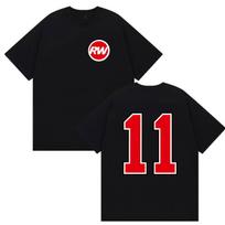 Vintažinis plautas Robbie Williams 2026 m. turas Britų dainininkas Pop Rock turas Merch Grafinis marškinėlis Vyrams Moterims Spausdintas T-shirt Vasaros Atsitiktiniai Mados Drabužiai XXL red
