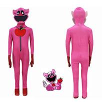 Poppy'S Game One-Piece Halloween Horror Smiling Animals 140 pink