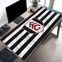 Fulham Futbolo Klubo Logotipas Pelės Padas, Žaidimų Pelės Padas, Klaviatūros Padas, Stalo Dekoras kompiuteriui nešiojamam kompiuteriui Gerbėjui Dovana Gimtadienio Dovana 50cmx100cm(19.6x39.4inch)