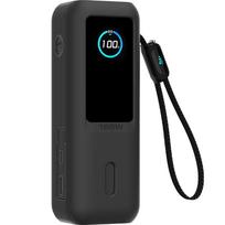 Silikoninis dėklas Anker Zolo 25000mAh 165W Power Bank nešiojamam įkrovikliui Apsauginis dėklas Kelioninis dėklas TF/SIM kortelių saugojimo krepšys juoda
