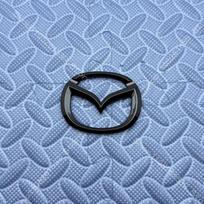 MX5 ND Black Emblem Car Front Grille Logo Emblem Auto Rear Trunk Badge Cover Stickers for MAZDA MX5 ND NC Trunk Badge Sticker MX-5 ND white