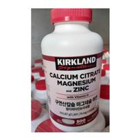 Costco Kirkland Calcium Citrate Magnesium Zinc Vitamin & Mineral 1 586.2mg 1 pcs 793.1g