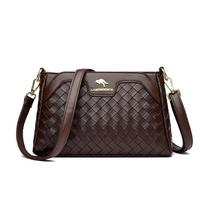 Moteriška natūralios odos rankinė per petį Crossbody krepšiai Aukštos kokybės paštininko krepšiai Moteriška rankinė gray