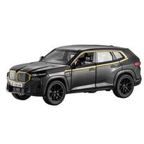 1/32 BMW THE XM visureigio lydinio automobilio modelis su garsu ir šviesa, atitraukiamas, vaikų žaislas, kolekcionuojamas daiktas, gimtadienio dovana juoda