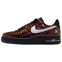 Nike Air Force 1 Low top Skateboard Shoes Men's Red Copper Nickel Alloy IU9209-001 42.5 black