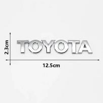 Ratlankių gaubteliai 3D metalinis automobilio bagažinės galinės lipduko emblema ženkliukai lipdukai dekoracija Toyota Chr rav4 Yaris prius avensis Corolla Camry Ca