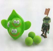 32stiliai Plants vs Zombies Žirnių metikas PVC Veiksmo figūrėlės Modelis pvz. Dovanos Žaislai Vaikams Aukštas Aukščiausios kokybės Brinquedos Žaislas paleisti augalus yellow