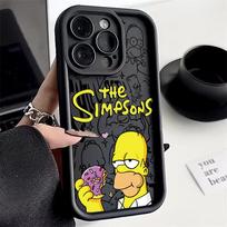 Cute The S-Simpsons Phone Case for Samsung S26 S25 S24 S23 S22 S21 S20 F06 M16 Note 20 FE Plus Ultra 4G 5G Soft Silicone TPU Samsung S25 Plus 5G gray