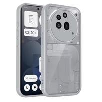 Dėklas Nothing Phone 3A Pro Dėklas Nothing Phone 3A Pro Telefonui Oro Pagalvėlė Atsparus Smūgiams Silikoninis Bamperis Skaidrus Matinis Galinis Dangtelis Kietas Nothing Phone (3a) Pro gray