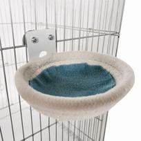 Wall Mounted Bird Cage Nest Bite Resistant Handmade Parrot Sleeping Bed Cotton Rope Weave Parrot Cage Stand Nesting 5.12 in