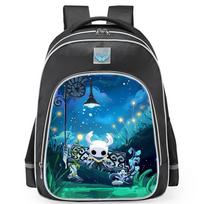 Vaikams skirta atspindinti juosta Kuprinė - Hollow Knight Silksong Kuprinė reflective black - large