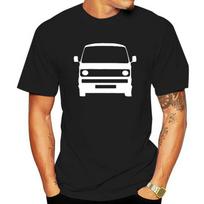 Germany Car T Shirt Campers Van T3 T25 Bus Tops Men Women Shortsleev Loose Breathable Graphic Tee Classic Streetwear L white