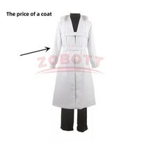 Anime Tokyo Ghoul : Re Arima Kisho Cosplay Costume White Long Trench Coat Uniform Full Set Man Halloween Carnival Suit XS（old） white