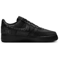 Nike Air Force 1 žemi krepšinio/riedlenčių batai Unisex Juodi II1549-001 44.5 juoda