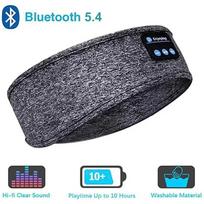 Miego ausinės Bluetooth 5.4 galvos juosta, belaidės ausinės muzikai, miegui, miego ausinės, miego akių kaukė su HD stereo garsiakalbiais treniruotėms, bėgiojimui, kelionėms