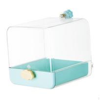 Bathing Bathtub of Parrot Bathbox Cage Shower Bird Du à Water for Parakeets