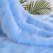 5cm Plush Thickened Fur Fabric By The Meter Coats Bags Clothes Sewing High-grade Imitation Fox Cloth Decorative Winter Plain Diy 50x180cm white
