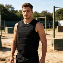 Karate Krūtinės Sargas Lengvas Kovos Menams Kvėpuojantis Sparringui Baltas Xs Black L