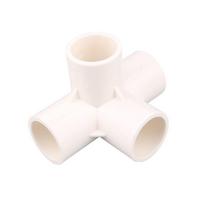20/25/32mm Balti PVC Vamzdžių Jungiamieji Elementai Tiesus Alkūnė Trikampis Kryžminis Jungiklis Vandens Vamzdžio Adapteris 3 4 5 6 Būdingos Jungtys (as the picture,I.D 20mm) white