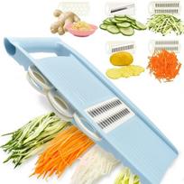 5-In-1 Mandolin Slicer Kitchen Vegetable Slicer Multi-Blade Potato Chips, Vegetable Slicers, Vegetable Slicers, Shredders mėlyna