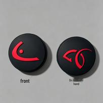 Tennis Racket Dampener: RF Bull Head, Nadal Seagull, Wawrinka, Federer, Murray - Australia Grand Slam ATP Dual-Sided Shock Absorber