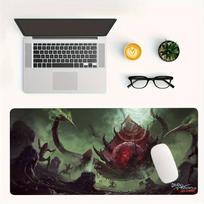 R-Runescape Osrs Game Mousepad Large Keyboard Desk Mat Gaming Mouse Pad LockEdge Non-slip Mat 30cmx80cm gray
