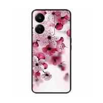 Dėklas Xiaomi Redmi 13C minkštas juodas silikonas TPU buferio dangtelis Redmi 13c 13 c Redmi13c telefono galinis dangtelis Capas spausdinimas For Redmi 13C pink