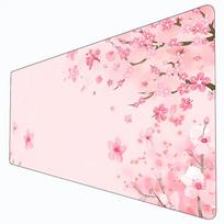 Didelis Rožinis Japonijos Vyšnių Žiedų Žaidimų Pelės Kilimėlis Sakura Pelės Kilimėlis Juodas Stalo Kilimėlis Meno Stalo Kilimėlis Naujas Biuro Nešiojamojo Kompiuterio Žaidėjo Kilimėliai 800x300x2mm white