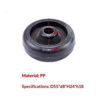 Treadmill Caster Wheel Heavy Duty Wear Proof PP Roller Silent Moving For Home & Commercial Gym Fitness Equipment Repair A56