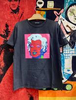 Vintage 00s Andy Warhol  Marilyn Monroe  Artwork Pop Art Promo T Shirt / Modern Art / Pop Culture / Vintage Art T Shirt Size M S red