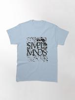 Simple Minds Simple Minds Classic T-Shirt 3XL šviesiai mėlyna spalva