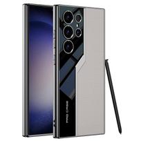 Samsung S23 Ultra Supercar Plated Leather Phone Case - Ultra-thin Design Samsung S23 Ultra