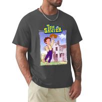Tom Sawyer anime series Essential TShirt Short sleeve tee vintage quickdrying Unisexs vintage t shirts M black