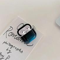 Dėklas AirPods Airpod 4 3 2 1 Pro 2, Šviečiantis Blizgus Skystas Smėlis Ausinių Dangtelis Ausinių Judantis Smėlis Funda Apsauginis Kietas Maišelis for AirPods 3 mėlyna