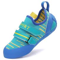Youth Rock Climbing Training Shoes for Indoor Gym Wall Practice Bouldering Classes Outdoor Climbing Sports Footwear Sizes 30-45 42 blue