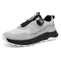 Vyriški batai Tinklelis Kvėpuojantis Ledo Šilko Audinys Besisukanti Sagtis Vyriški Sportbačiai Lauko Laisvalaikio Sportas Bėgimas Vyriški Batai Zapatillas Hombre 44 gray