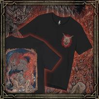 Sekiro: Shadows Die Twice Vintage Battle Scene Mock Neck Oversized T-Shirt | Unisex Samurai Gaming Streetwear Tee XXXL ruda